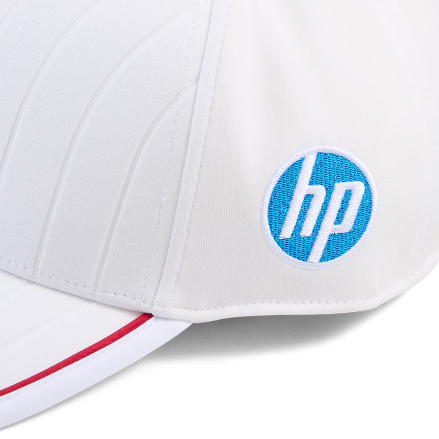 Ferrari, Charles Leclerc, gorra de béisbol, blanca