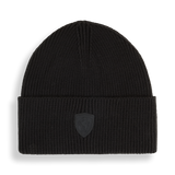 Gorro Ferrari Pro, Puma, de copa media, negro