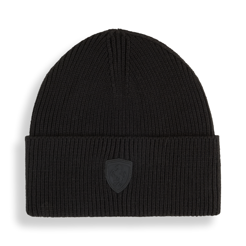 Gorro Ferrari Pro, Puma, de copa media, negro
