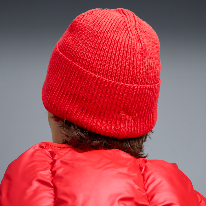 Gorro Ferrari Pro, Puma, de copa media, rojo