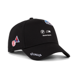 Gorra de béisbol BMW, MMS, pegatinas, negro