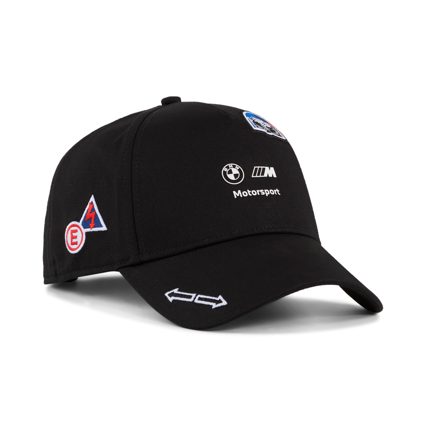 Gorra de béisbol BMW, MMS, pegatinas, negro