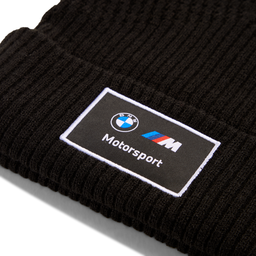 Gorro BMW, MMS, Puma, corona media, negro
