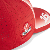 Gorra Ferrari, equipo, Charles Leclerc, Puma, rojo