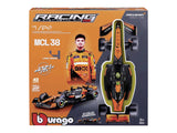 McLaren kit de modelismo, bburago, Lando Norris, 1:24, #4, MCL38