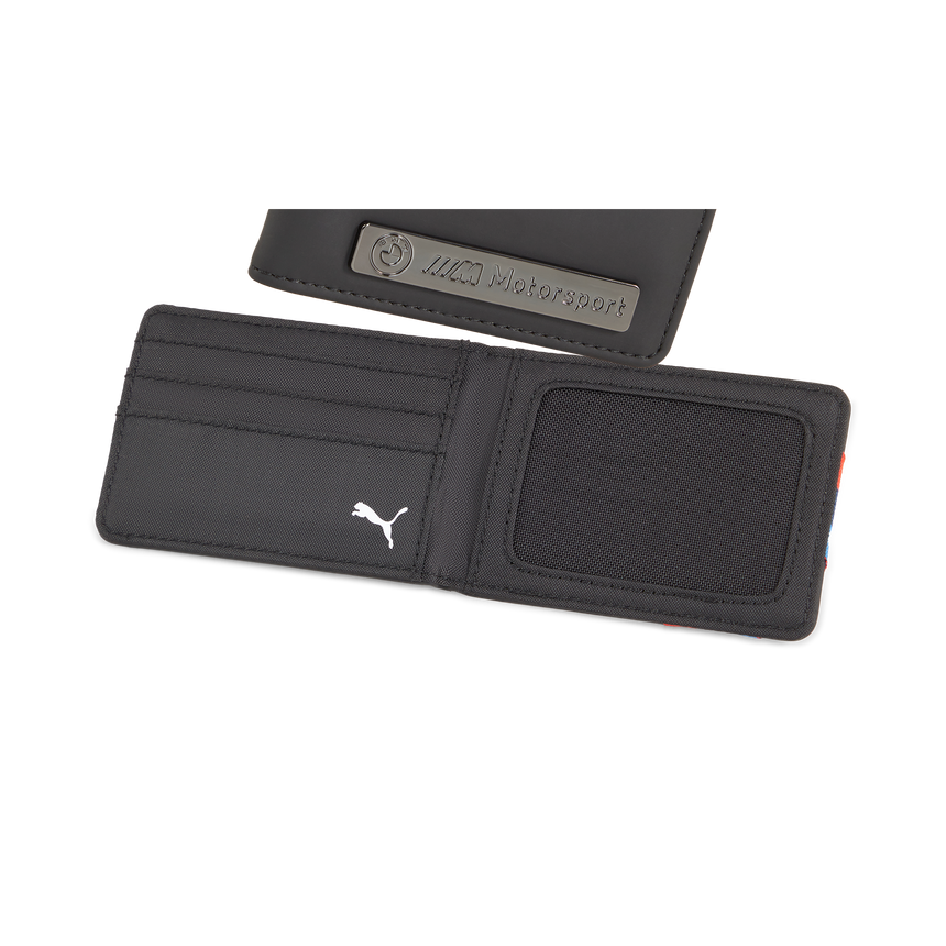 Cartera pequeña BMW, Puma, MMS, negra, 🔥