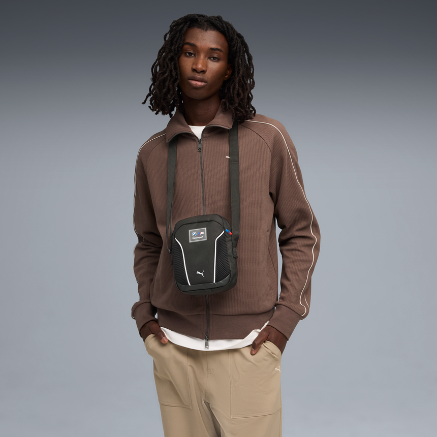 Bolsa portátil BMW, Puma, MMS, negra 🔥