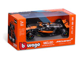 McLaren MCL60 modelo de coche, bburago, 1:43, Oscar Piastri Nº 81, 2023