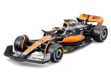 McLaren MCL60 modelo de coche, bburago, 1:43, Oscar Piastri Nº 81, 2023