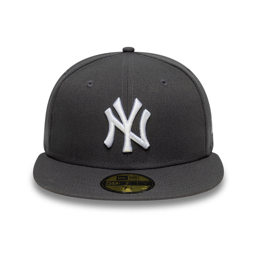 Gorra de los Yankees de Nueva York, New Era, Básica, gris