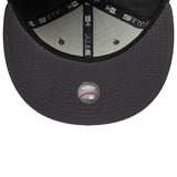 Gorra de los Yankees de Nueva York, New Era, Básica, gris