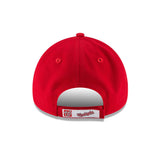 Gorra de los Nationals de Washington, New Era, 9FORTY, color rojo