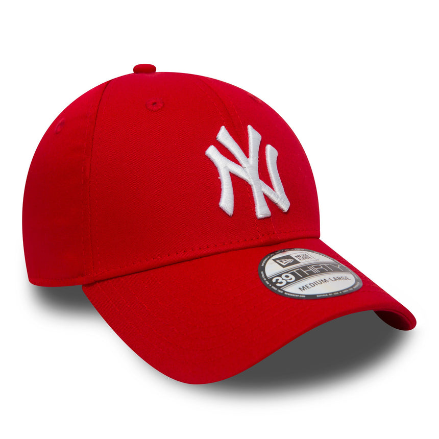 Gorra de los Yankees de Nueva York, New Era, 39THIRTY, Básico, rojo