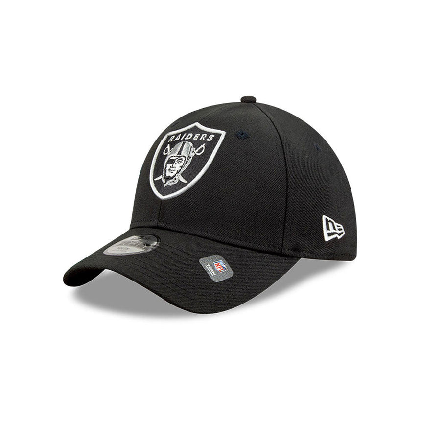 Gorra de los Raiders de Las Vegas, New Era, 9FORTY, negra
