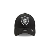 Gorra de los Raiders de Las Vegas, New Era, 9FORTY, negra