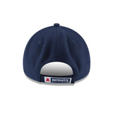Gorra de béisbol de los Patriots de Nueva Inglaterra, New Era, 9FORTY, azul