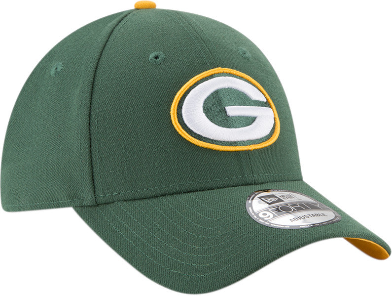 Gorra Green Bay Packers, New Era, 9FORTY, verde