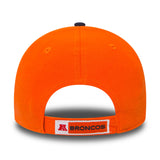 Gorra de béisbol Denver Broncos, New Era, 9FORTY, naranja