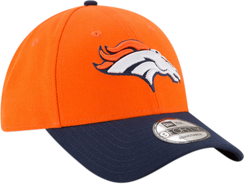 Gorra de béisbol Denver Broncos, New Era, 9FORTY, naranja