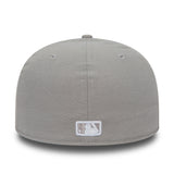 Gorra de los Dodgers de Los Ángeles, New Era, 59FIFITY, Básico, gris