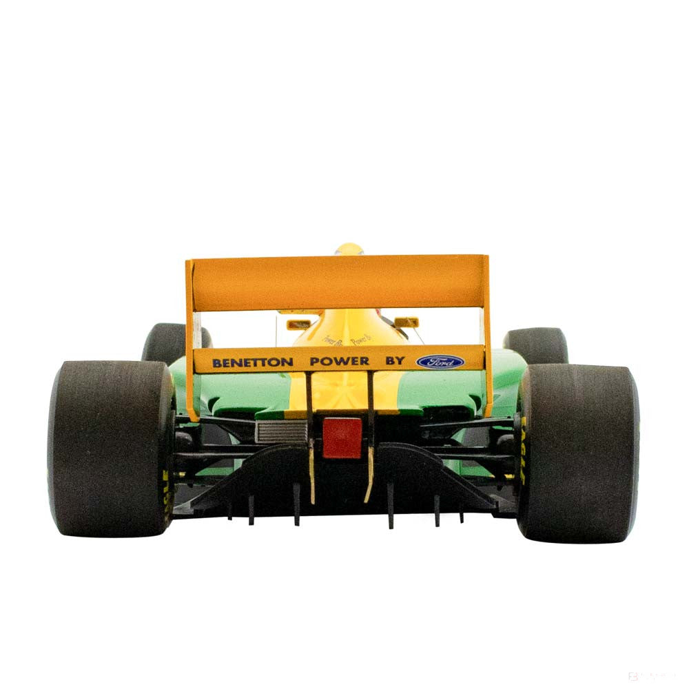 Auto modelo, Michael Schumacher Benetton Ford B193B Portugal GP, 1:18, Amarillo, 2020