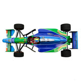Auto modelo, Mick Schumacher Benetton Ford B194 Demo Run Belgium GP 2017, 1:18, Azul, 2017 - FansBRANDS®