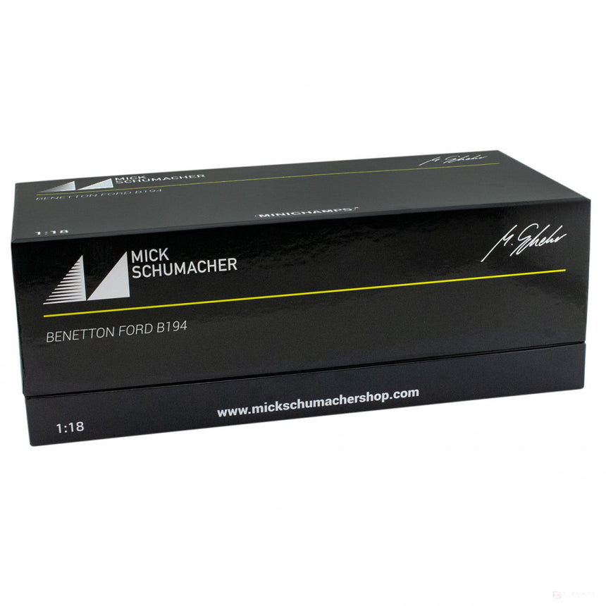 Auto modelo, Mick Schumacher Benetton Ford B194 Demo Run Belgium GP 2017, 1:18, Azul, 2017 - FansBRANDS®