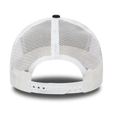 Gorra de los Dodgers de Los Ángeles, New Era, 9FORTY, trucker, negra