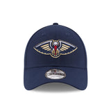 Gorra de béisbol de los Pelicans de Nueva Orleans, New Era, 9FORTY, azul