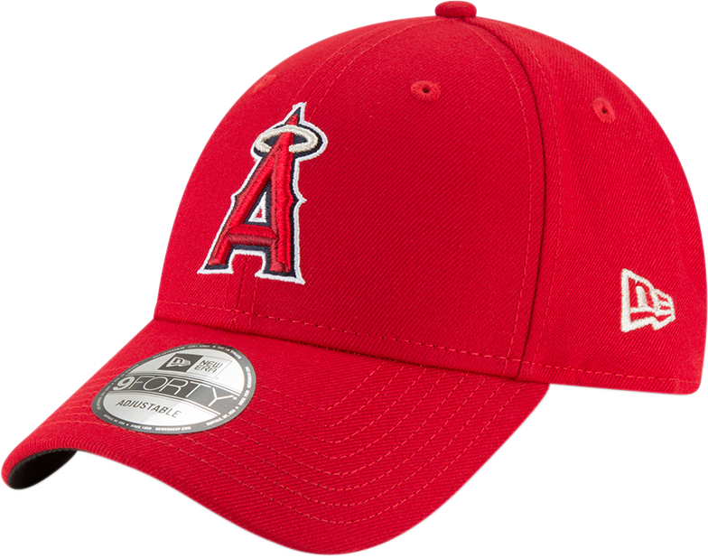 Gorra de Los Angeles Angels, New Era, 9FORTY, del equipo, roja