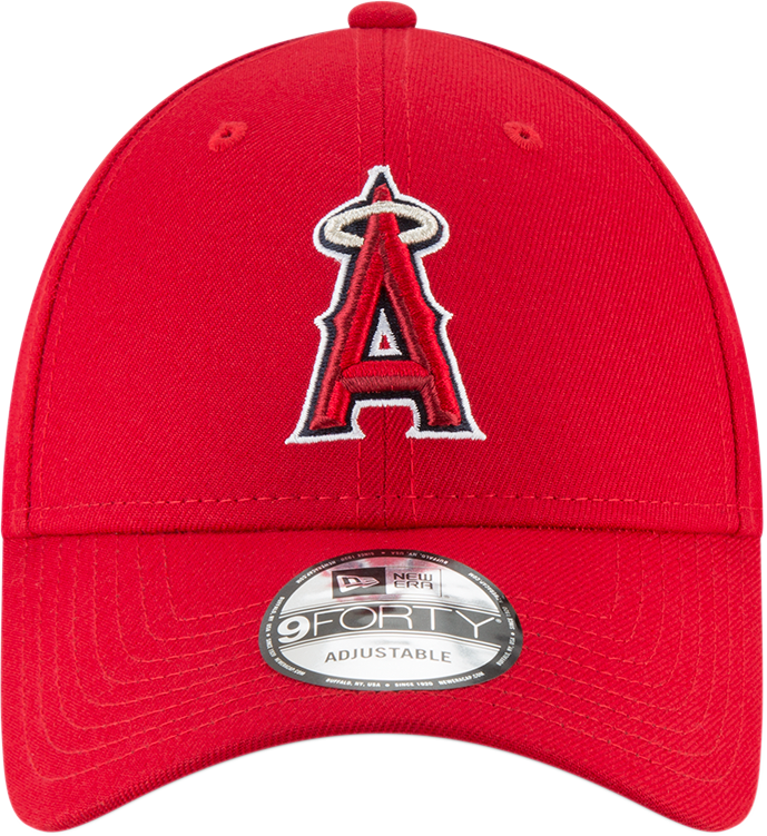 Gorra de Los Angeles Angels, New Era, 9FORTY, del equipo, roja