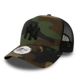 Gorra de los Yankees de Nueva York, New Era, trucker, camuflaje