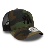 Gorra de los Yankees de Nueva York, New Era, trucker, camuflaje