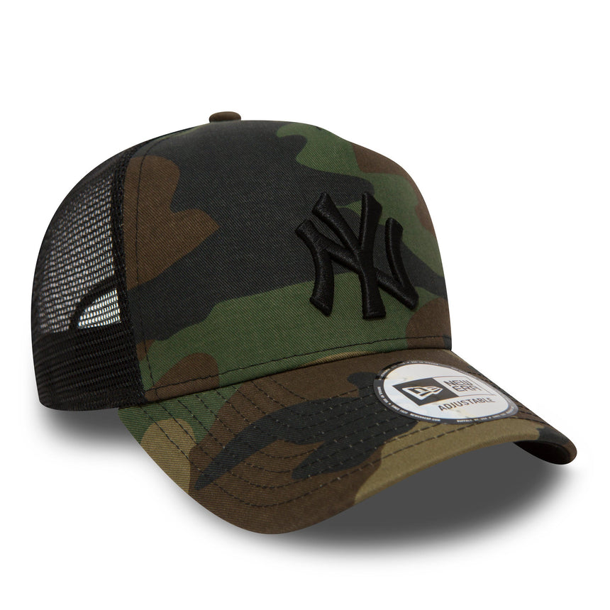 Gorra de los Yankees de Nueva York, New Era, trucker, camuflaje