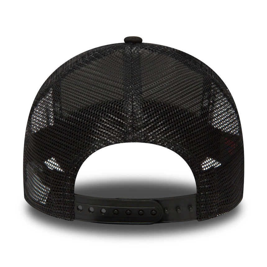 Gorra de los Yankees de Nueva York, de New Era, tipo trucker, color negro sólido