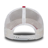 Gorra de los Yankees de Nueva York, New Era, tipo trucker, roja