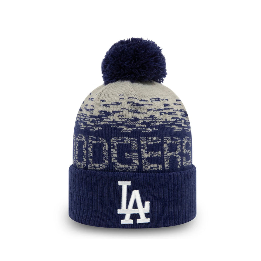 Gorro beanie de los Dodgers de Los Ángeles, MLB, New Era, azul