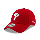 Gorra de Philadelphia Phillies, New Era, 9FORTY, equipo, roja