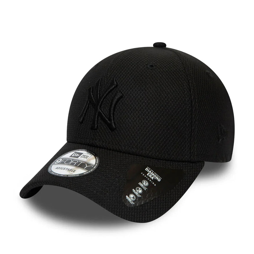 Gorra de los New York Yankees, New Era, 9FORTY, negra total