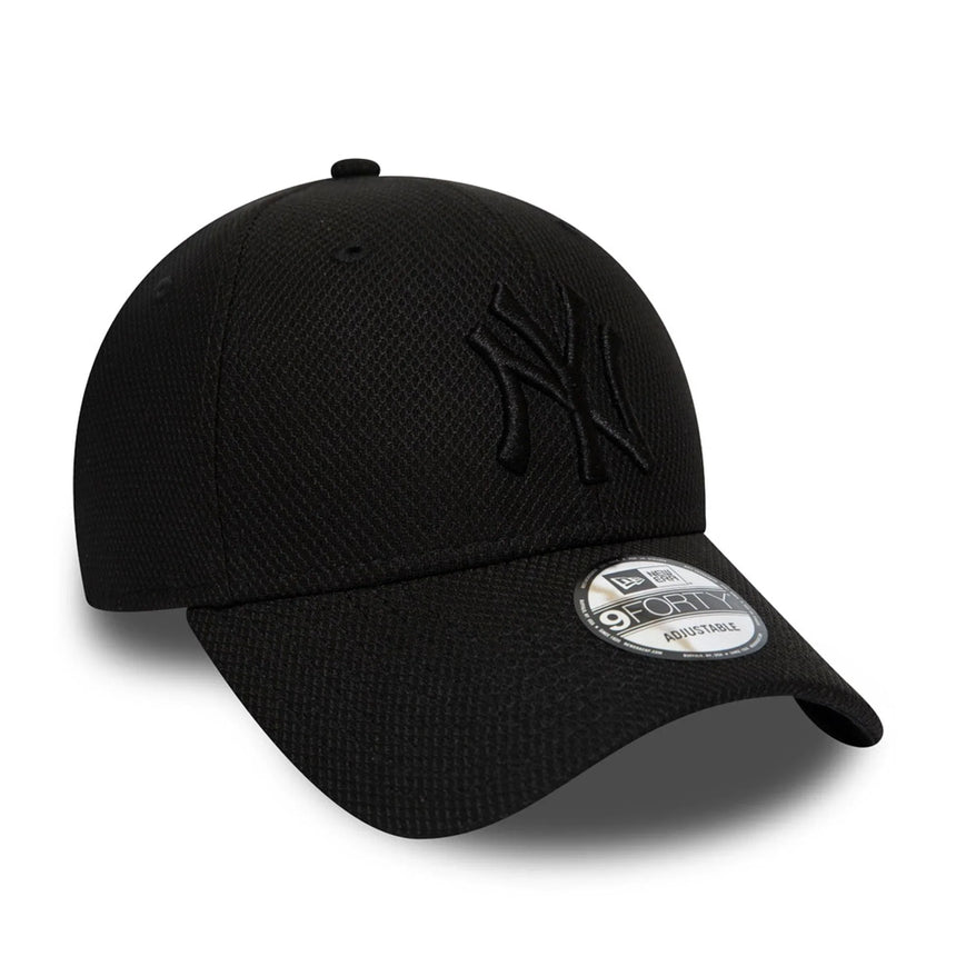 Gorra de los New York Yankees, New Era, 9FORTY, negra total