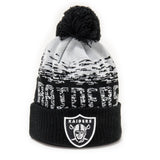 Gorro beanie de los Raiders de Las Vegas, New Era, camuflaje multicolor