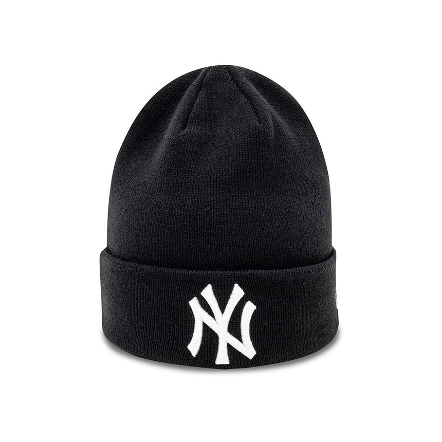 Gorro beanie de los New York Yankees, pin impecable, New Era, negro