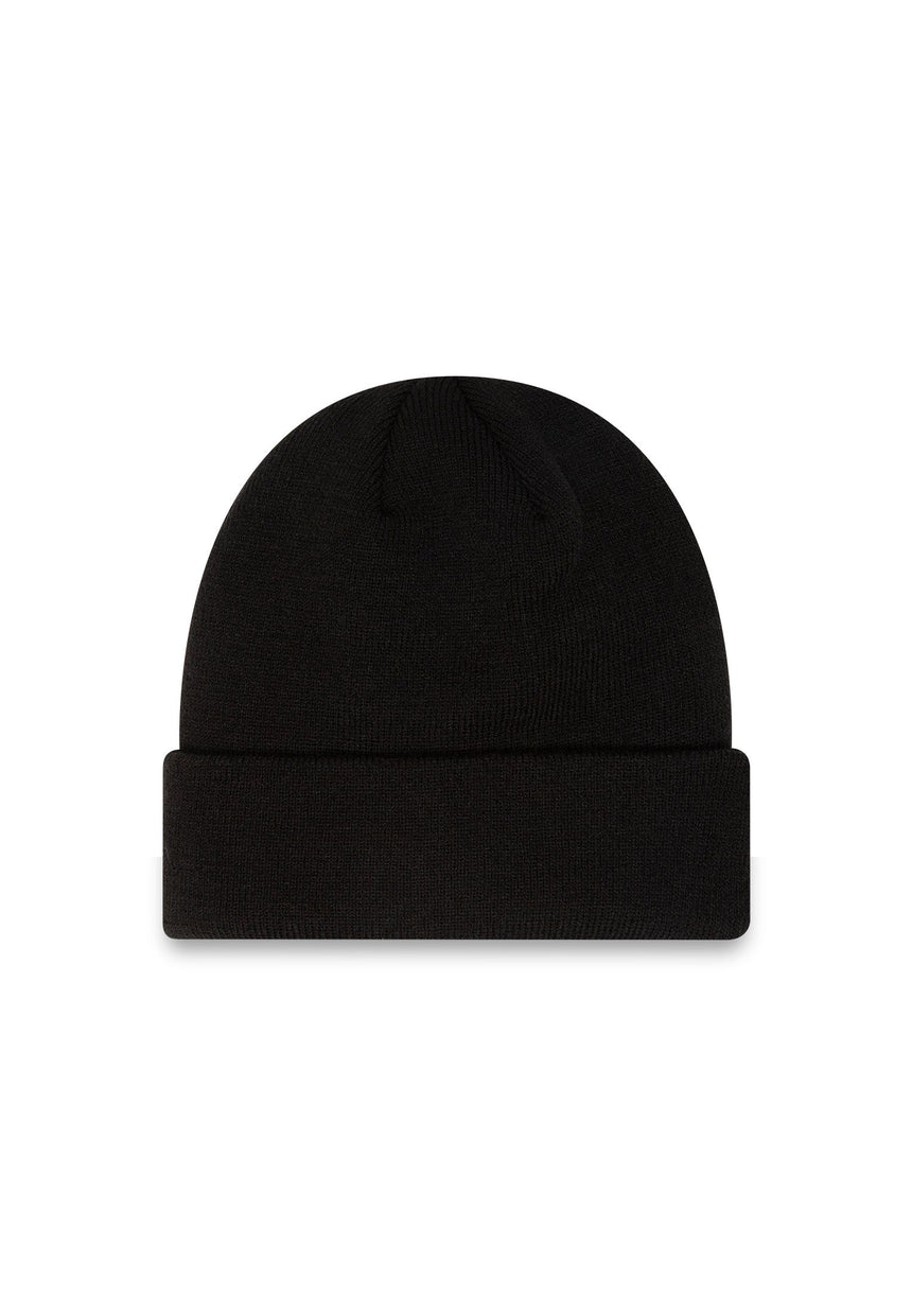 Gorro beanie de los New York Yankees, pin impecable, New Era, negro puro