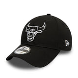 Gorra de Chicago Bulls, New Era, 9FORTY, esencial, negra