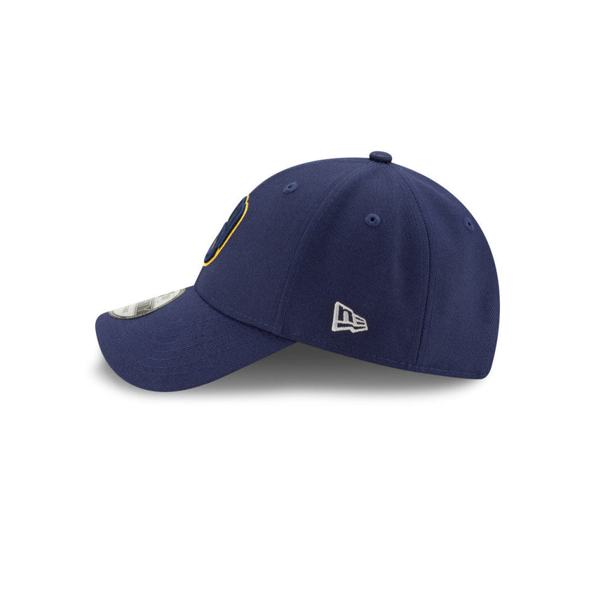 Gorra de los Milwaukee Brewers, New Era, 9FORTY, del equipo, azul