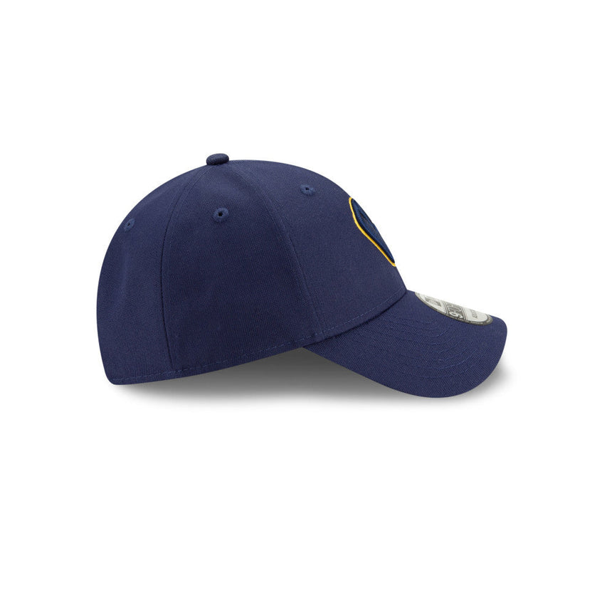 Gorra de los Milwaukee Brewers, New Era, 9FORTY, del equipo, azul