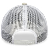 Gorra de los Yanquis de Nueva York, trucker, New Era, 9FORTY, esencial, beige