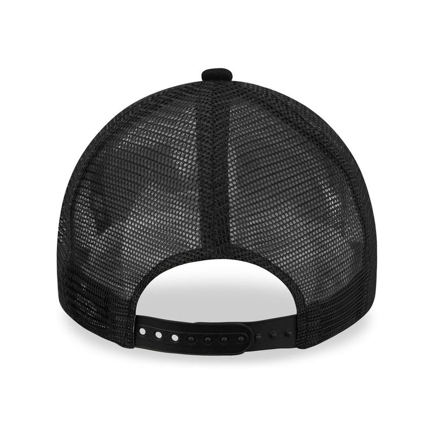 Gorra de Los Ángeles Lakers, New Era, trucker, 9FORTY, negra