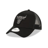 Gorra de los Chicago Bulls, New Era, 9FORTY, negra