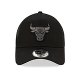Gorra de los Chicago Bulls, New Era, 9FORTY, negra